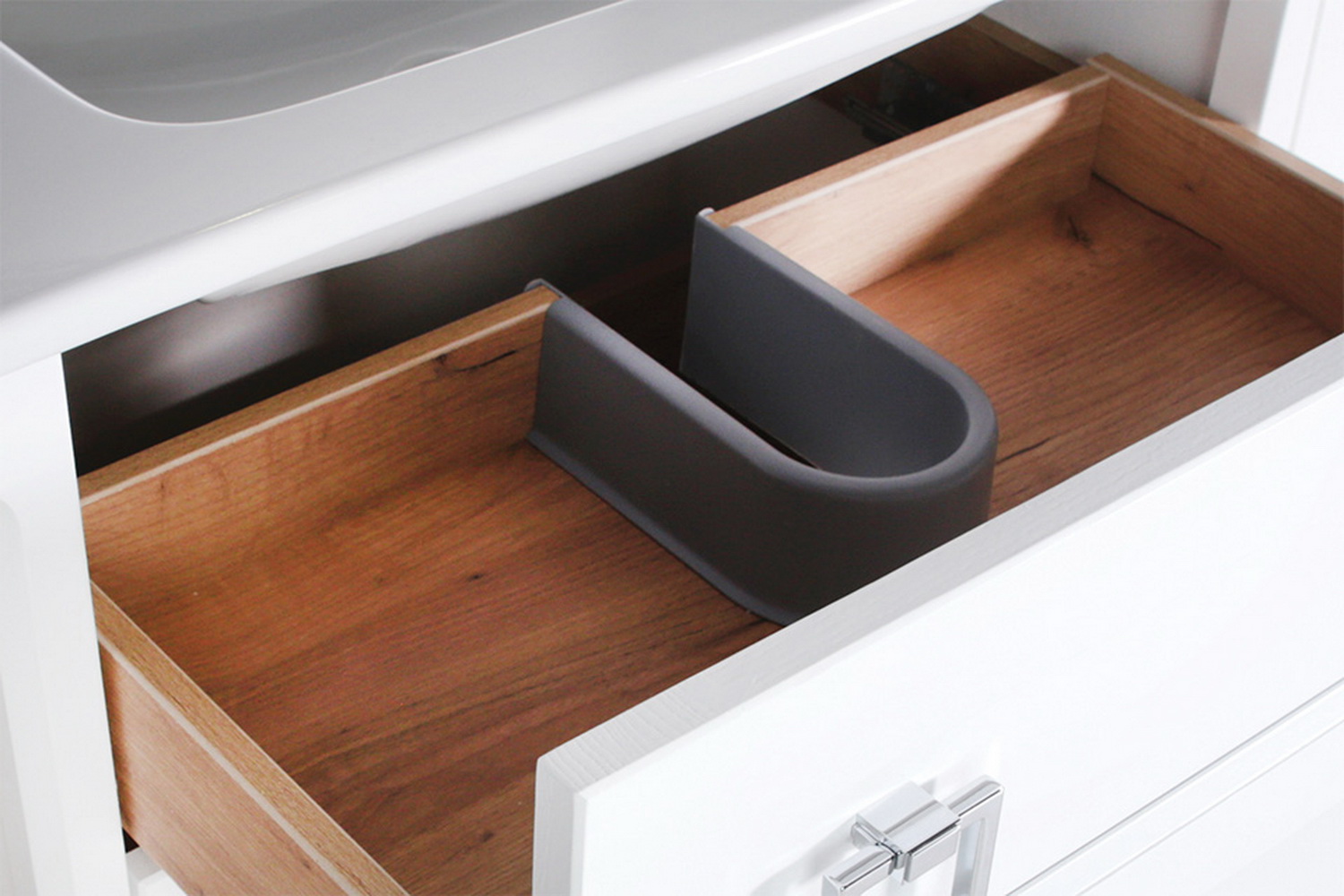 Подстолье Рома 100П подвесное 2 ящика под умывальник Эйфория 100