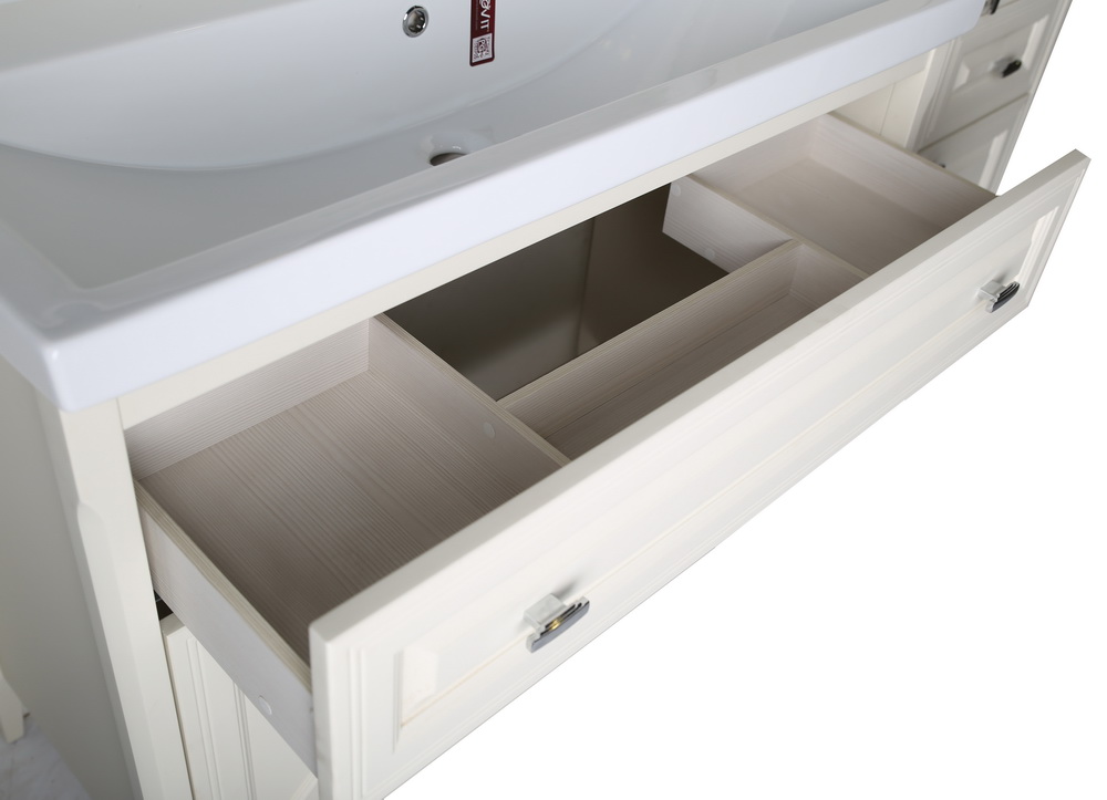 Подстолье белое с ящиком Монте 100