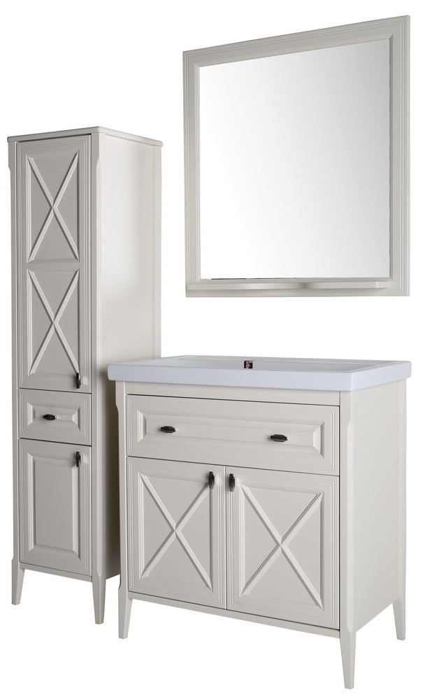 Подстолье белое с ящиком Монте 80