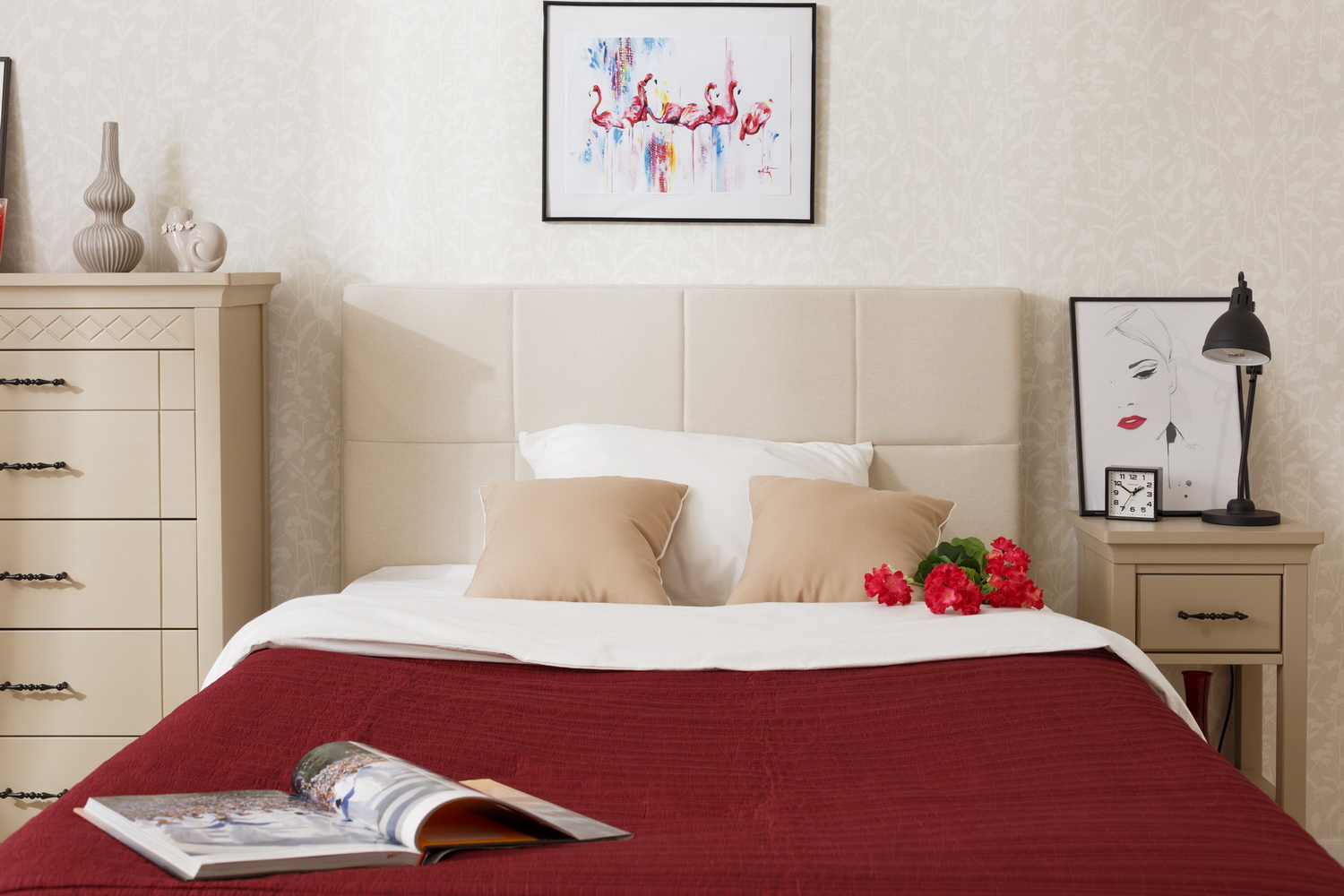 Кровать Дания №5 мягкая 1200х2000