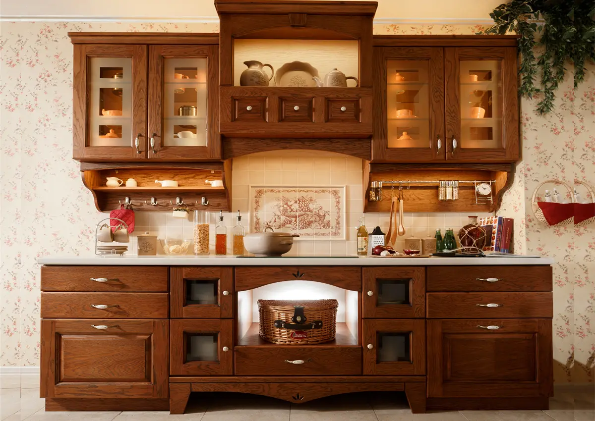 Кухня из дерева Italia (цена за п/м)