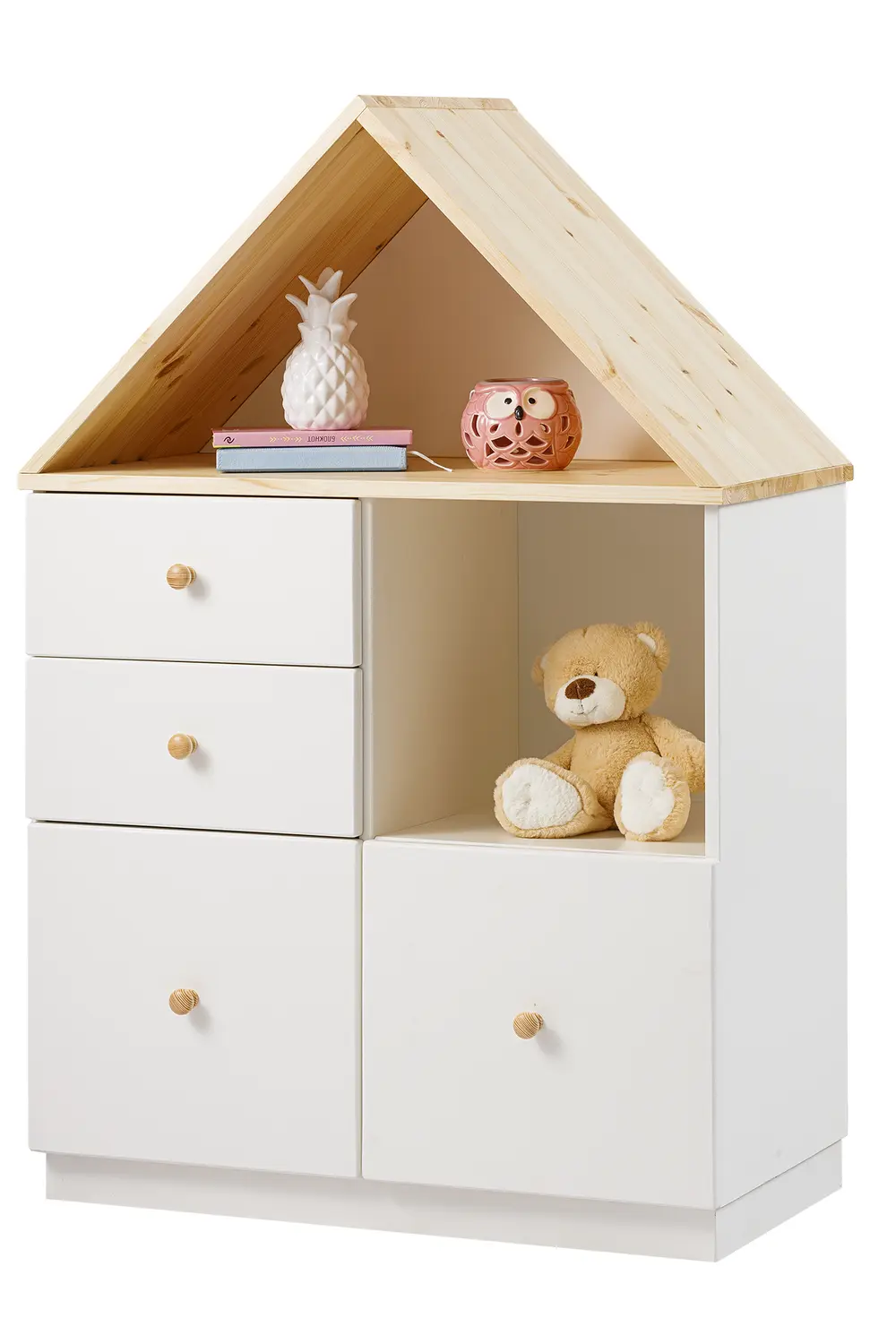 Комод с ящиками и полками детский ТК №7