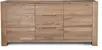 Комод с ящиками массив Рива комбинированный