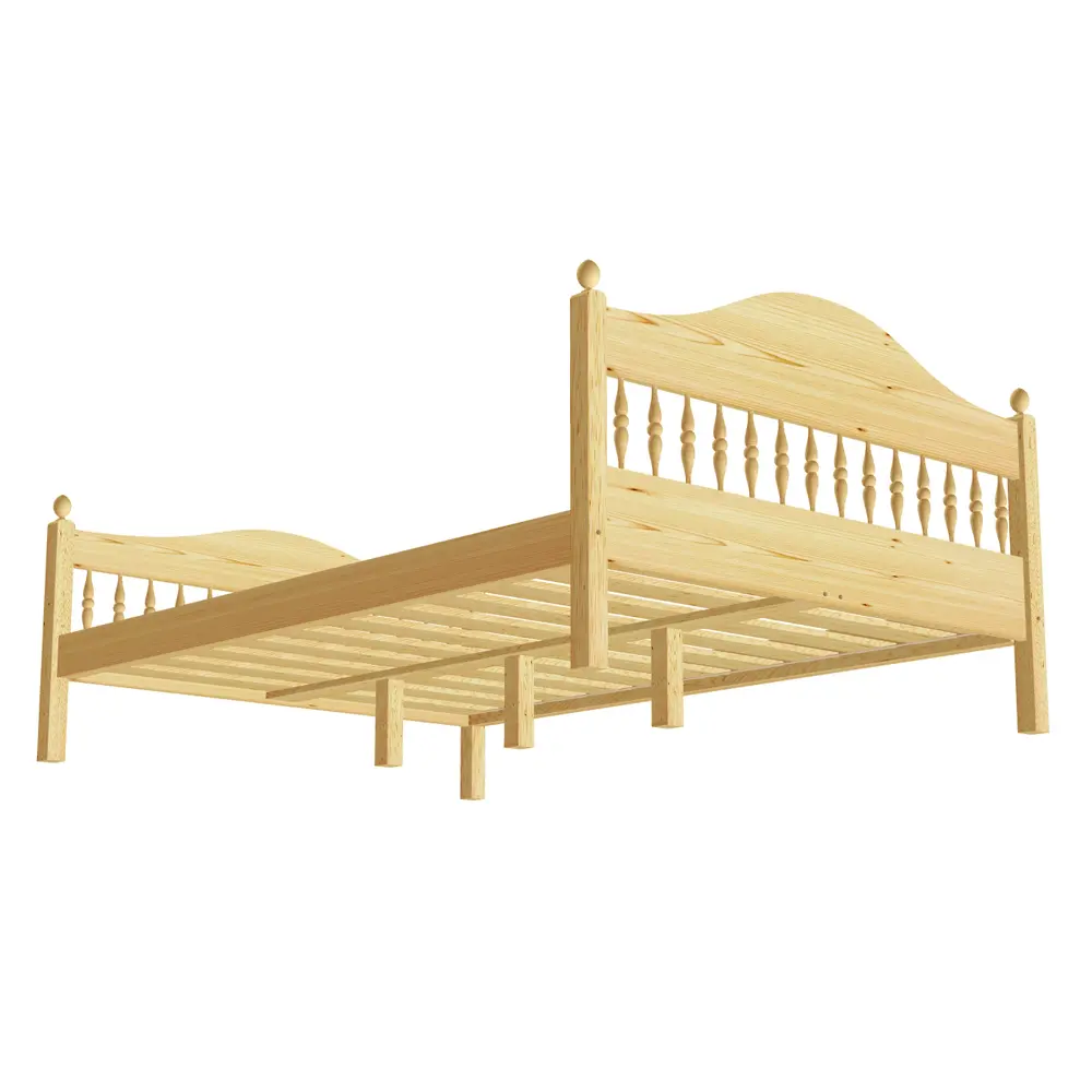 Кровать массив сосны дерево F2 1400х2000