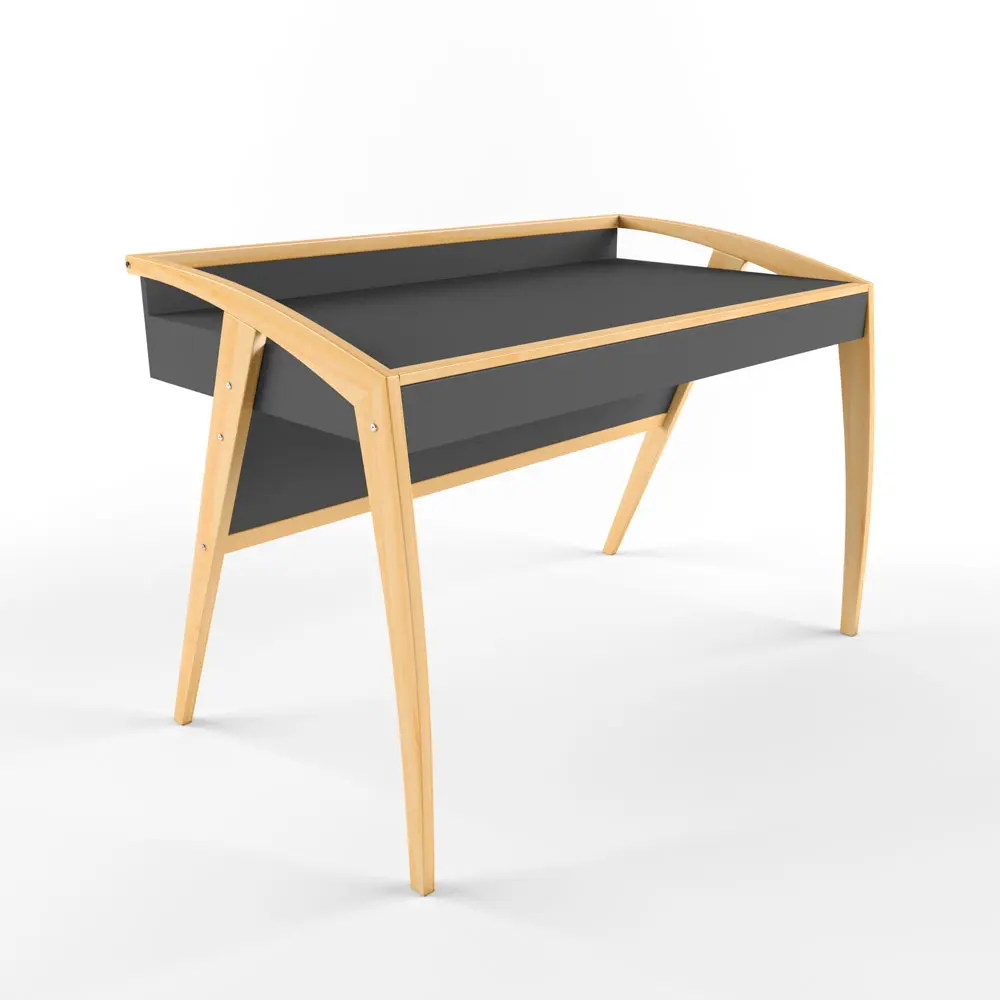 Стол Rabbit Wood Бруно Темно-серый