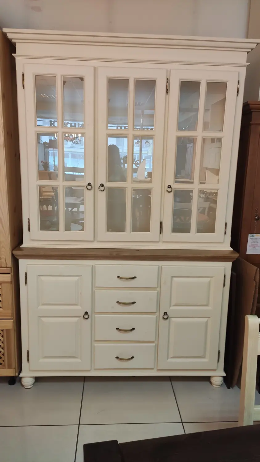 Сервант с 4 ящиками Бьерт 1-58 сосна