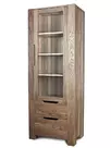 Витрина массив сосны Рива 1-дверная