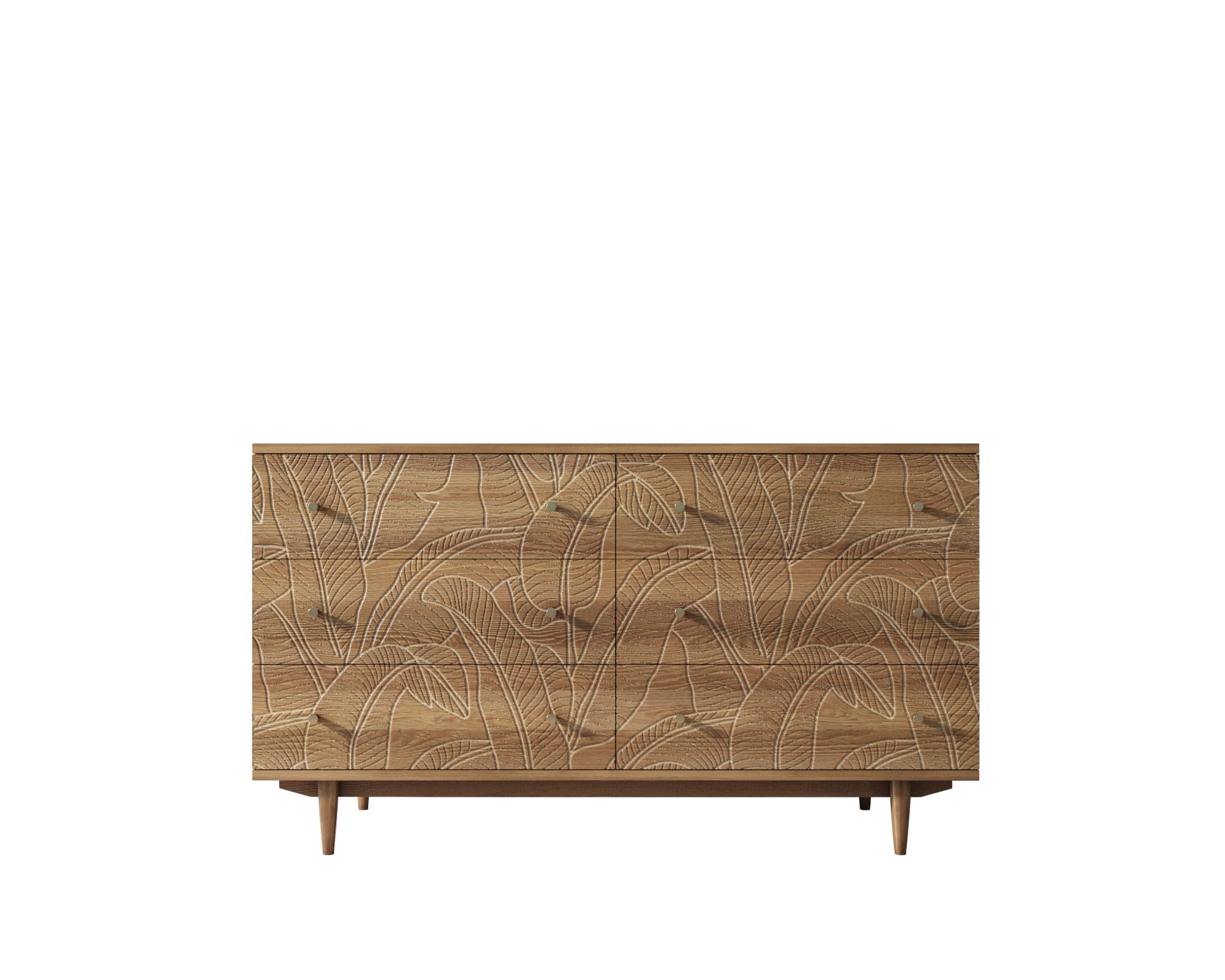 Комод с 6 ящиками мдф "Boho" джангл