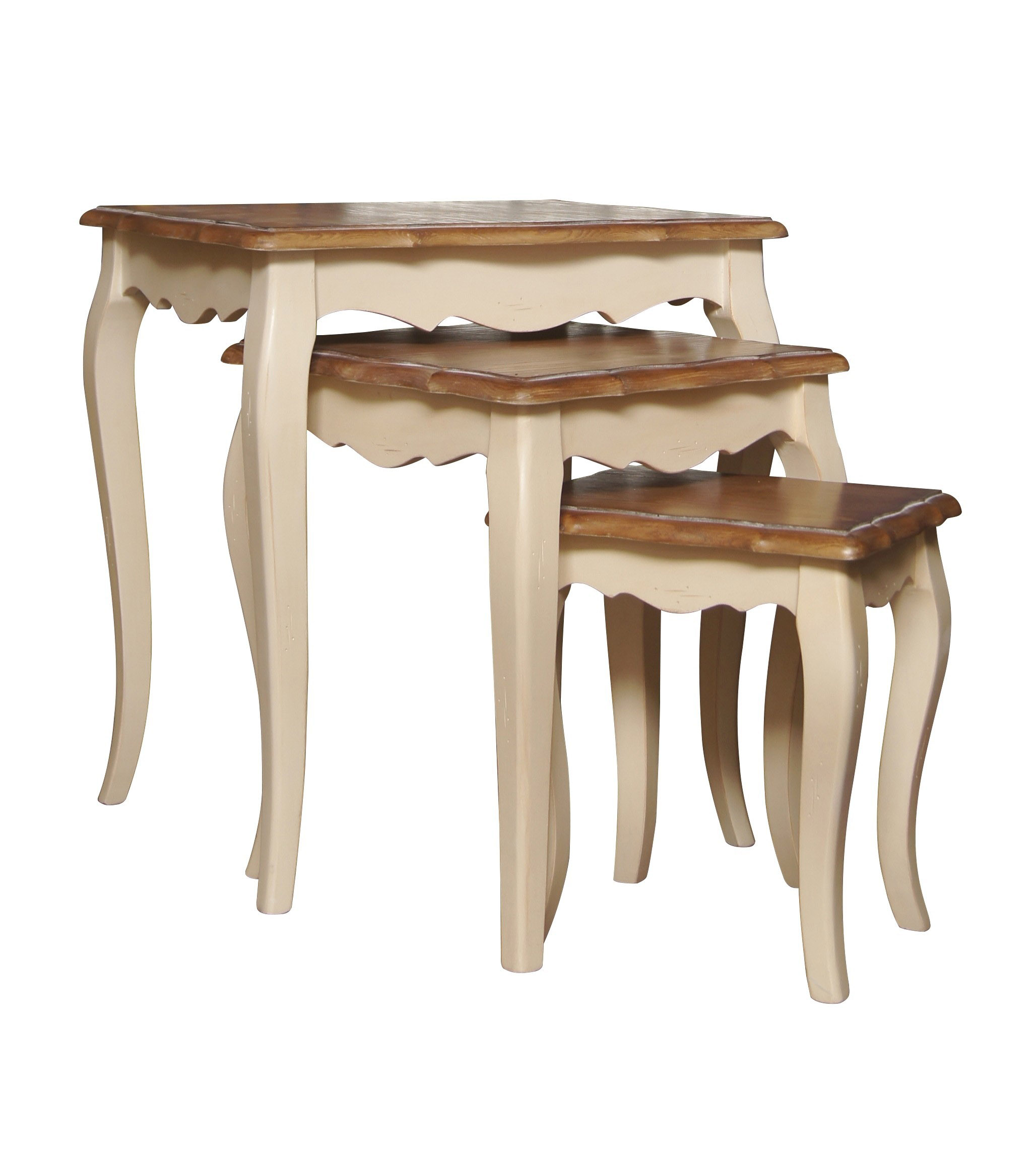 Бежевая консоль "Leontina" большая