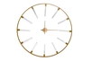 19-OA-6157 Часы настенные круглые золото d91 см