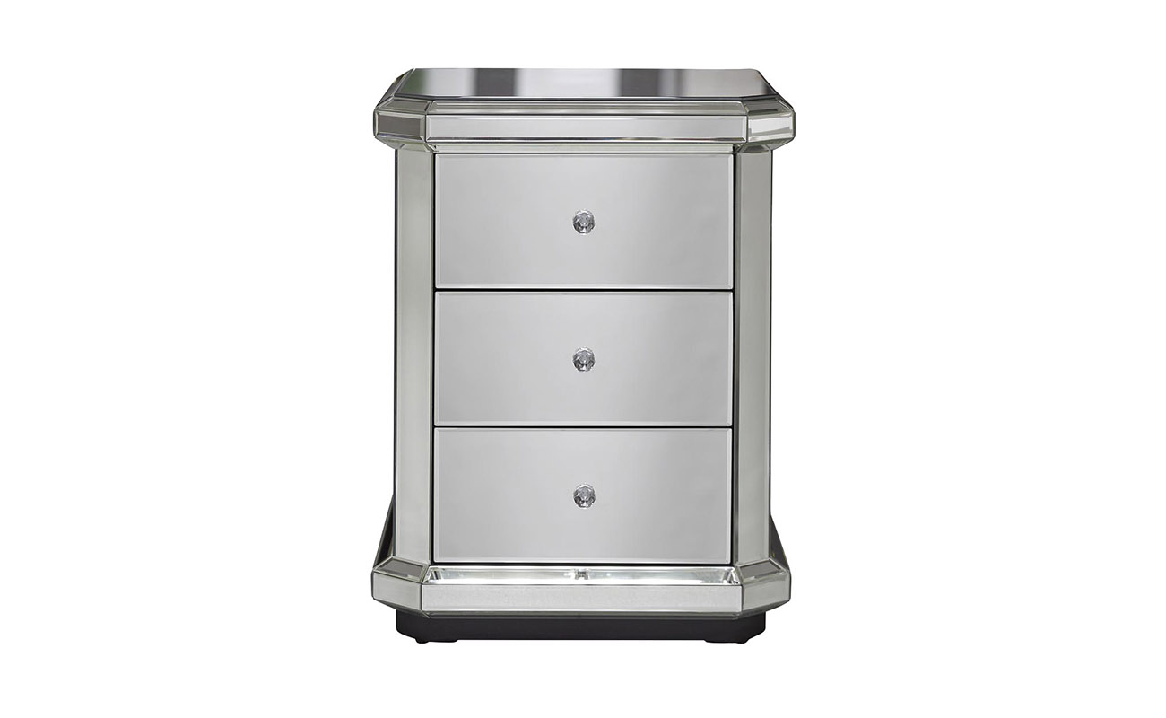 KFC882 Тумба прикроватная зеркальная