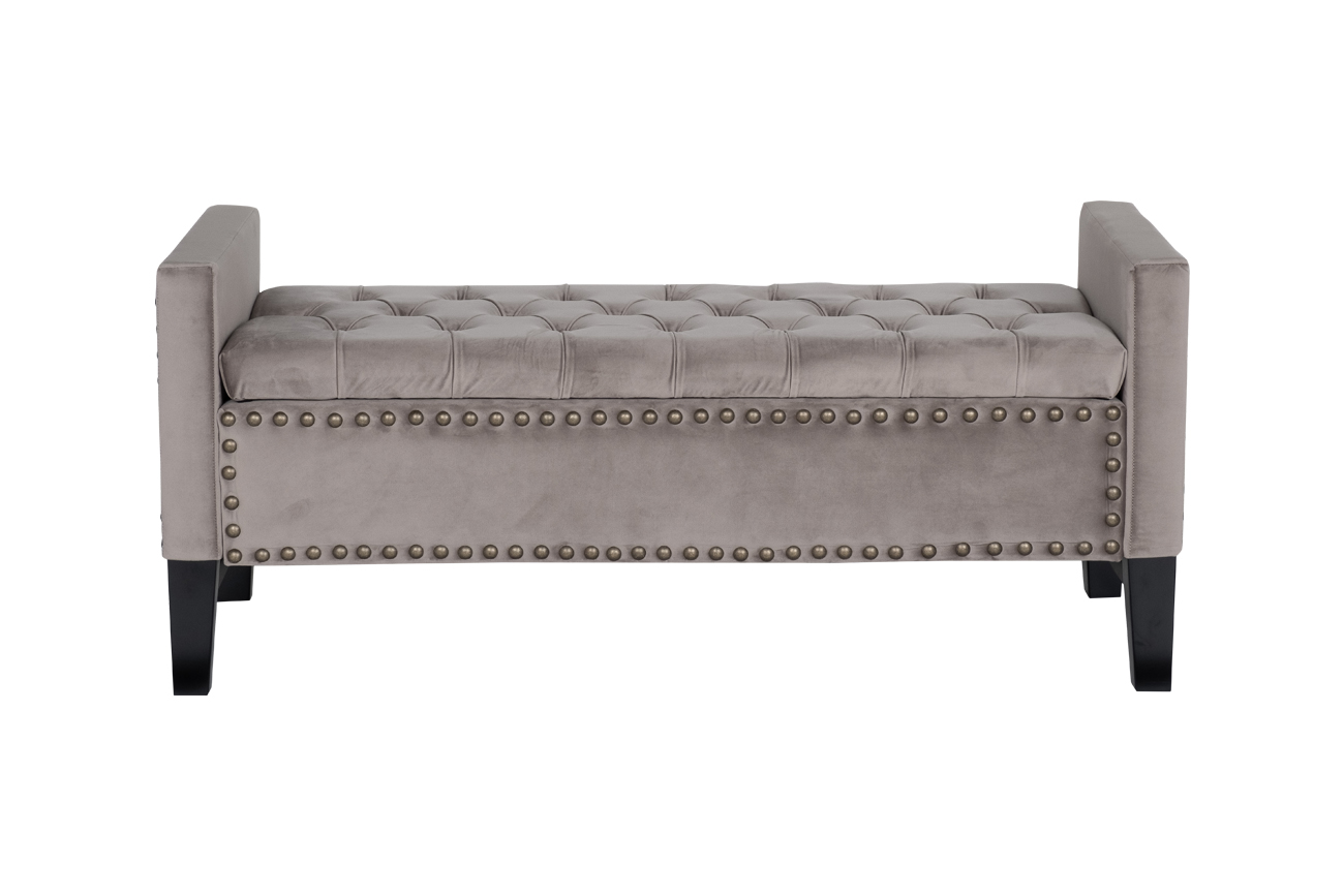 Alice BG Банкетка открывающаяся, велюр бежевый