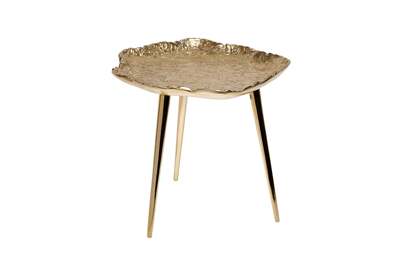 71PN-1400 Стол журнальный металл. цвет золото