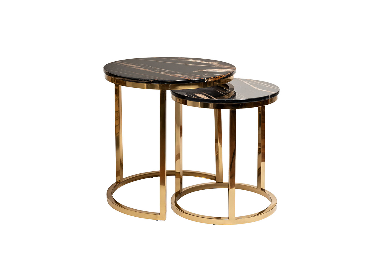 57EL-ET101B-BL Стол журнальный(набор из 2 шт)