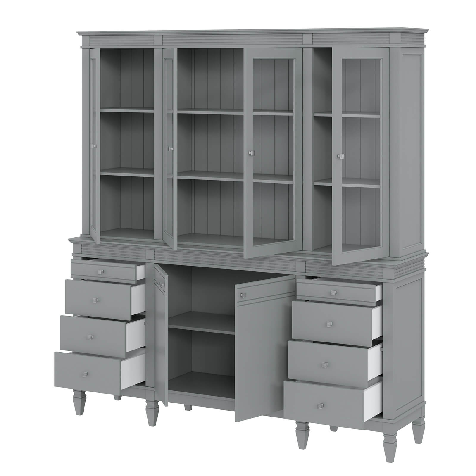 (4.2.2) Буфет "Ольса" 440/428 (серый 7042)