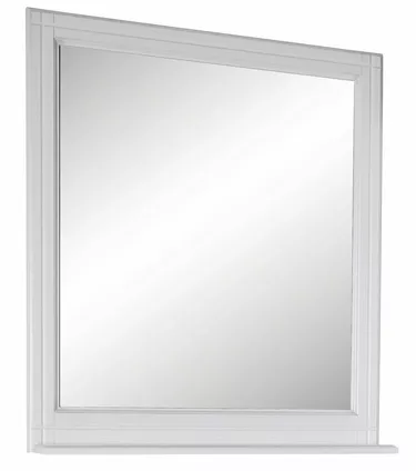 Зеркало белое Берта-85 массив ясеня