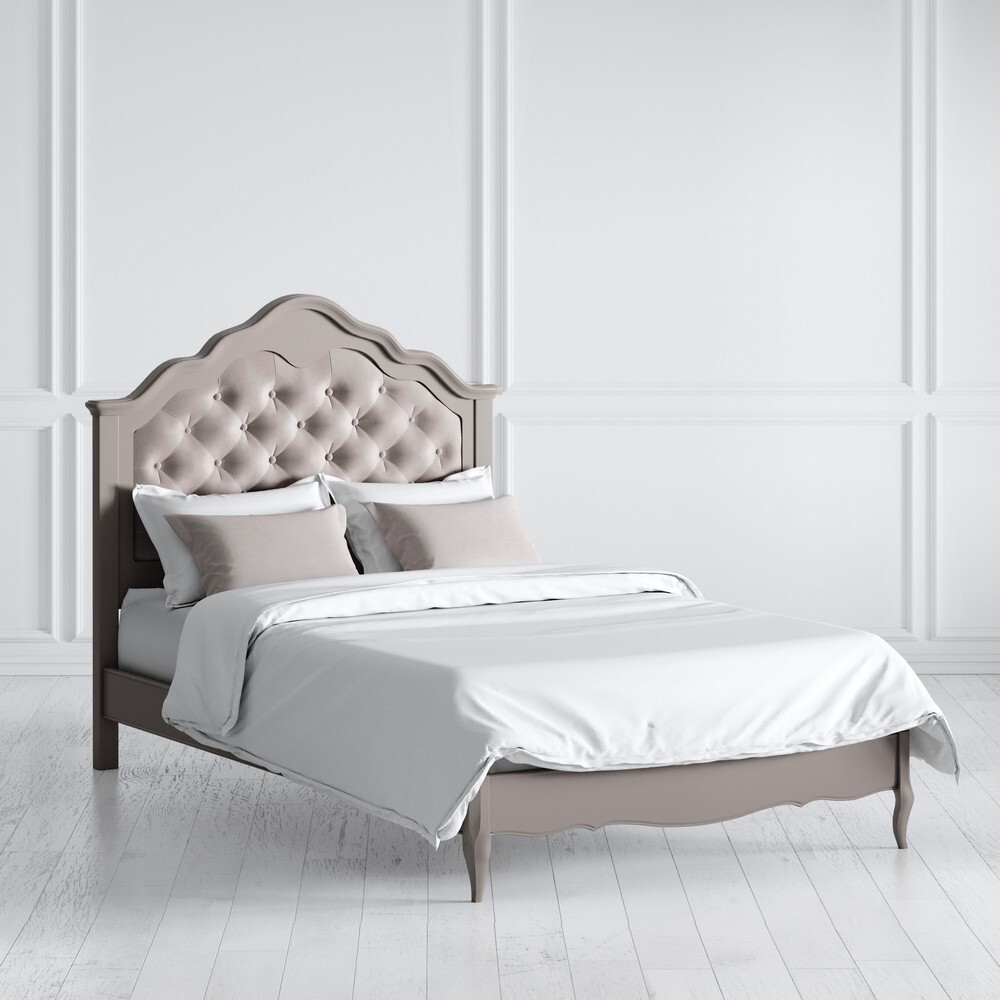 Кровать с мягким изголовьем 120*200 