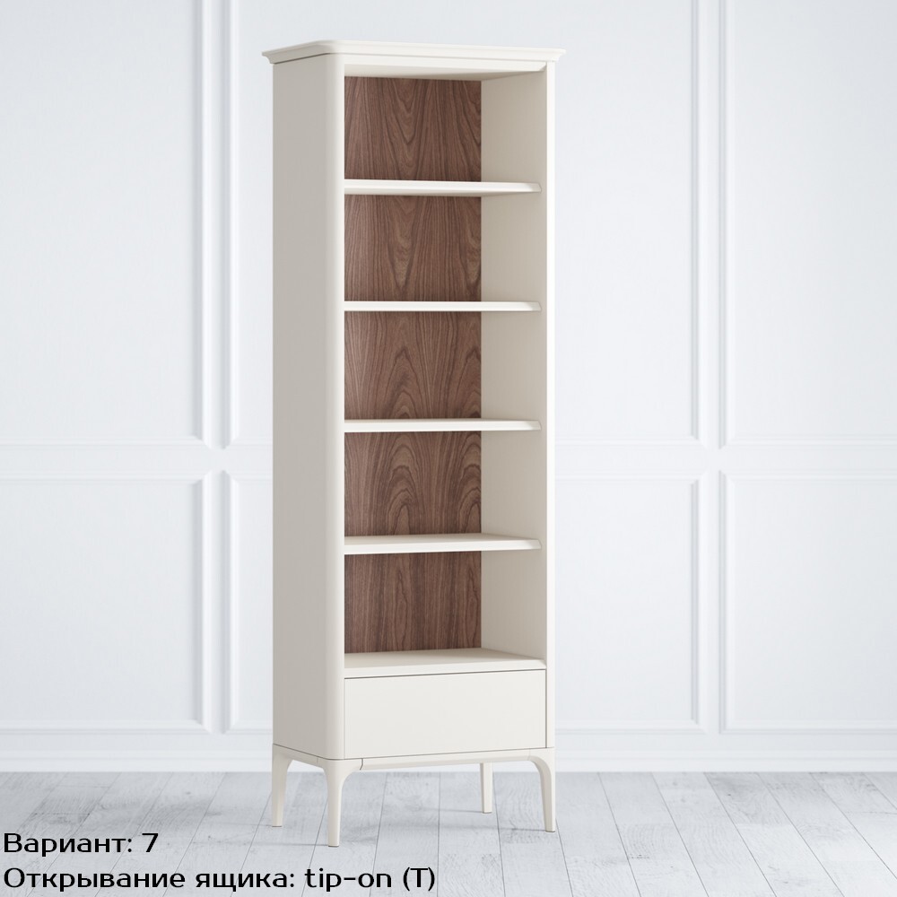 Стеллаж малый 1 ящик Pr028B-bosco