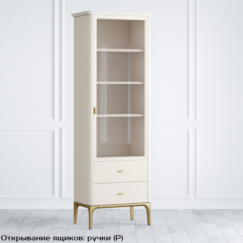 Шкаф книжный малый 2 ящика R