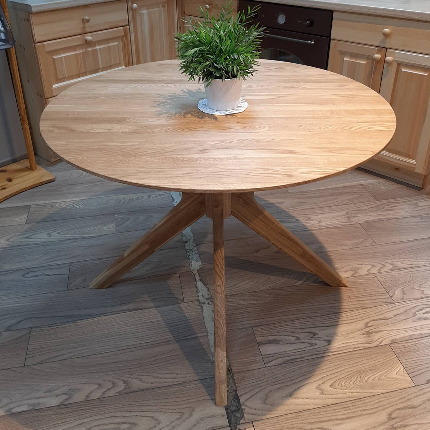 Стол обеденный круглый "Раунд 4"