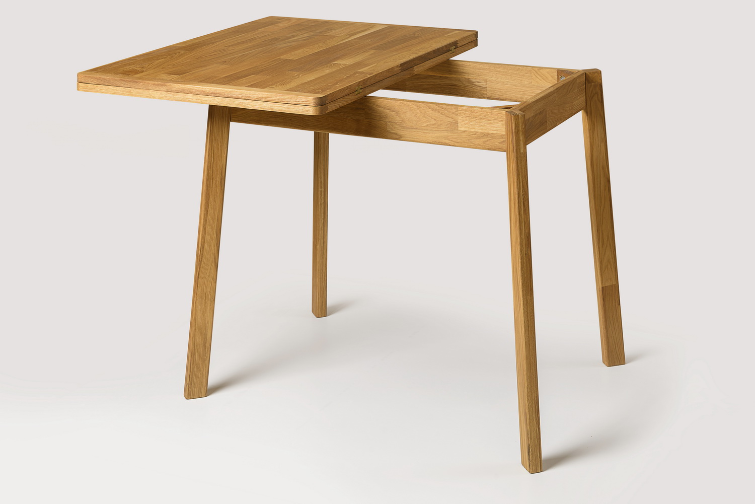 Стол обеденный массив дуба (раскладной) "Мини 2" 900/1300