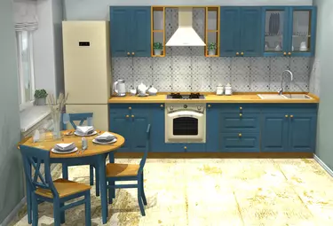 Кухня Весури лак/морин