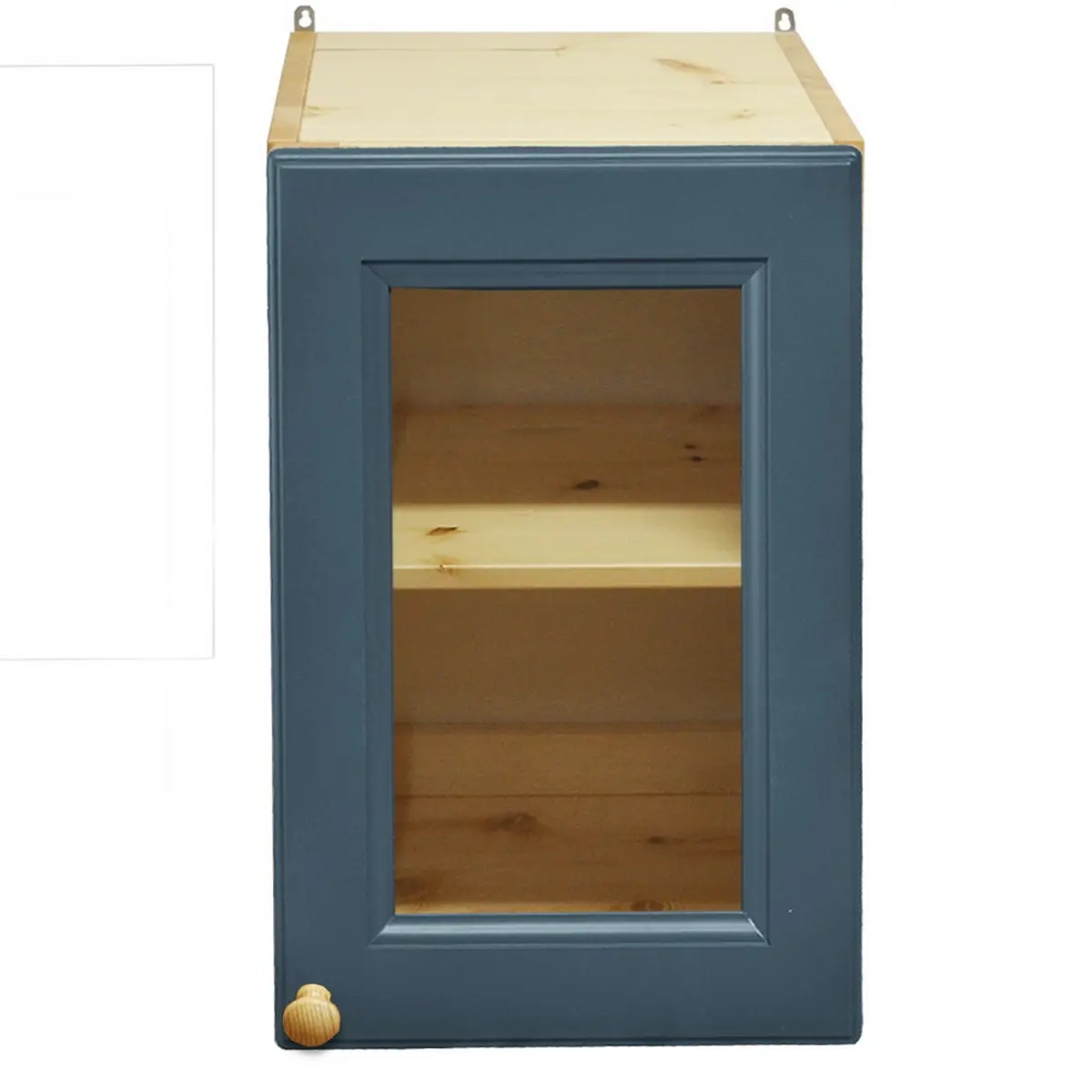 Шкаф настенный со стеклом Весури арт. 241 морин