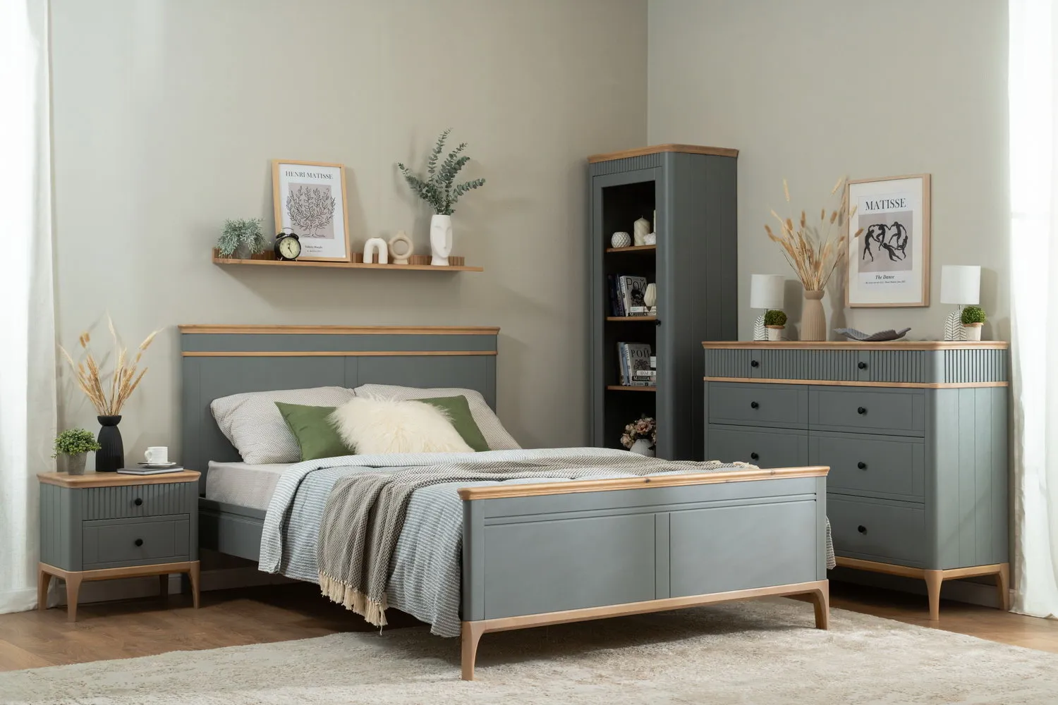 Кровать деревянная Грета №13 1200х2000