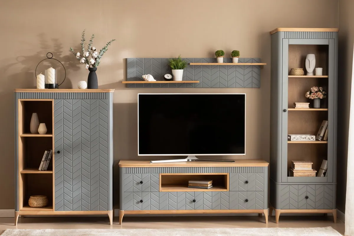 Шкаф книжный Грета №4-140